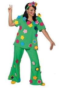 mottoland Déguisement Hippie Flower Meadow pour femme
