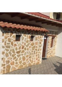 Limestone Poligonal Rock Face - Rustic Yellow | Placari Verticale, Exterior-Interior (20mp/palet)