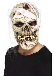 Smiffys Masque crâne sanglant avec des bandages