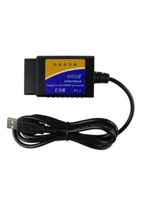 Interfata diagnoza auto Techstar OBD2 USB cu Cip ELM V1.5