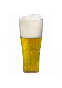 Waca Polycarbonat Weizenbierbecher (0,5 l |oranje/wit)
