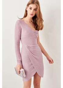 Trendyol Lilac Shimmer Dress