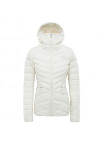 The North Face Women's Moonlight Down Jacket (S, bianco/grigio)