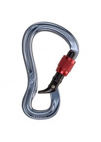 Black Diamond Gridlock Screwgate Connettori HMS grigio/nero