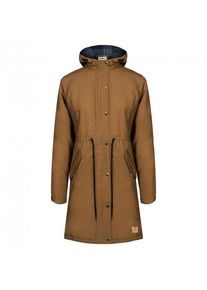 Bleed Women's Guerilla Thermal Parka Cappotto (XS, marrone)