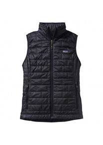 Patagonia Womens Nano Puff Vest Synthetische bodywarmer Dames (S |zwart)