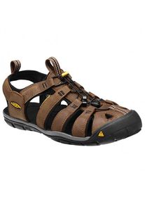Keen Clearwater CNX Leather Sandalen Heren (13 |bruin/zwart)