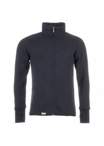 Woolpower Full Zip Jacket 600 Wollen vest (XXL |blauw/grijs)