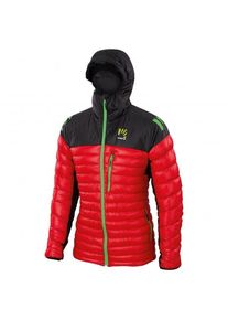 KARPOS K-Performance Light Down Jacke Giacca in piumino (S, rosso/nero)