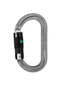 Petzl OK Ball-Lock Beveiligde karabiner (grijs)