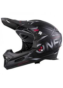 O Neal O'Neal Fury RL Helmet Casco per bici (XL - 61/62 cm, nero/grigio)