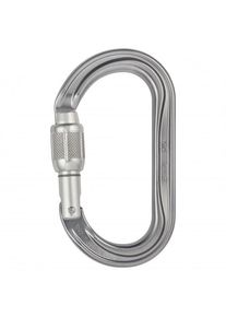 Petzl - OK Screw-Lock - Låsekarabiner, grått
