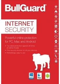 BullGuard Internet Security (3 Devices, 1 Year) - PC, Android, Mac - Key GLOBAL
