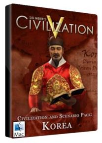 Sid Meier's Civilization V: Civilization and Scenario Pack: Korea Gift Steam MAC GLOBAL