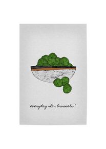 Poster "Everyday I'm Brusselin" artboxONE Plakater - 18x13 cm