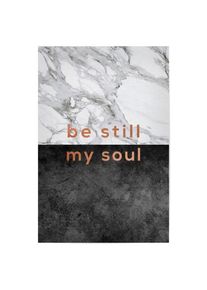 Poster "Be Still My Soul Copper" artboxONE Plakater - 18x13 cm