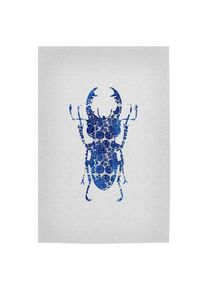 Poster "Blue Beetle III" artboxONE Plakater - 18x13 cm