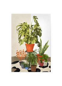 Poster "Plant Pots" artboxONE Plakater - 18x13 cm