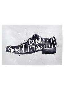 Poster "Men's shoes" artboxONE Plakater - 18x13 cm