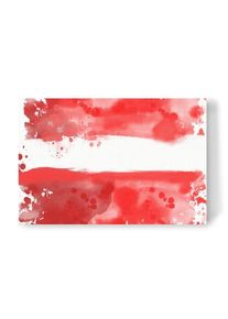 Canvas Print "Flagge Österreich" artboxONE Wallart