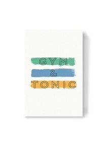 Canvas Print "Gym & Tonic" artboxONE Wallart