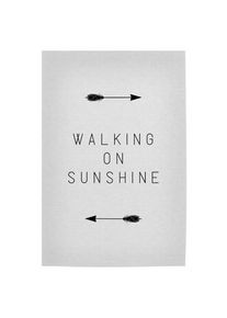 Poster "Walking on Sunshine Arrow" artboxONE Plakater - 18x13 cm