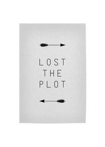 Poster "Lost The Plot Arrow" artboxONE Plakater - 18x13 cm