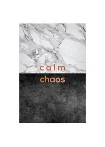 Poster "Calm Chaos Copper" artboxONE Plakater - 18x13 cm