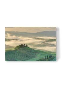 Canvas Print "Morgennebel in der Toskana" artboxONE Wallart