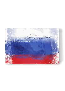 Canvas Print "Flagge Russland" artboxONE Wallart