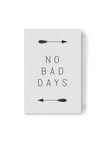Canvas Print "No Bad Days Arrow" artboxONE Wallart