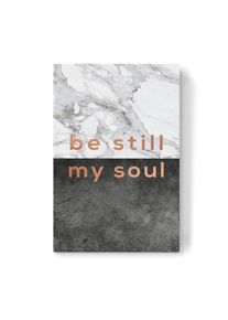 Canvas Print "Be Still My Soul Copper" artboxONE Wallart