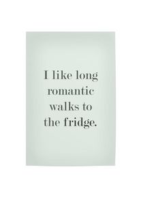 Poster "Romantic Walks" artboxONE Plakater - 18x13 cm