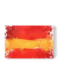 Canvas Print "Flagge Spanien" artboxONE Wallart