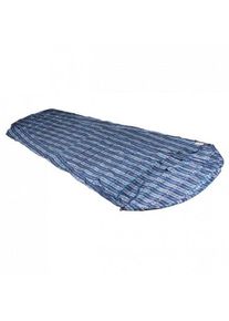 Cocoon MummyLiner Silk Travel sleeping bag (241 x 90/56 cm, blue/grey)