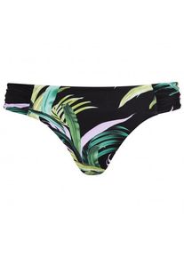 Seafolly - Las Palmas Ruched Side Retro - Bikini-trusser str. 12 sort/gr&aring;
