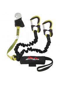 AustriAlpin Hydra.Evo Via ferrata set black/yellow