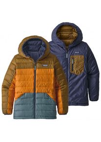 Patagonia - Kid's Reversible Down Sweater Hoody - Dunjakke str. M brun/sort