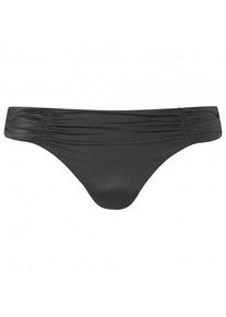 Seafolly - Shine On Gathered Front Retro Pant - Bikini-trusser str. 16 sort