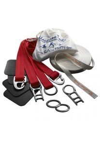 Slackline-Tools - 25 m SlackTivity Set - Slackline, red/white
