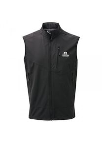 Mountain Equipment Frontier Vest Softshellbodywarmer Heren (S |zwart)