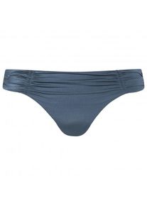 Seafolly - Shine On Gathered Front Retro Pant - Bikini-trusser str. 18 bl&aring;