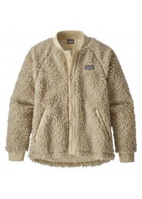 Patagonia - Kid's Retro-X Bomber Jacket - Fleecejakke str. S beige/grå