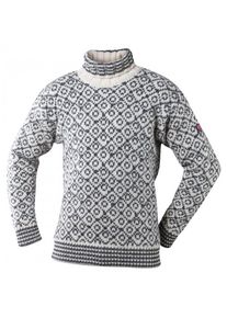 DEVOLD - Svalbard Sweat Highneck - Uldsweater str. M grå