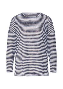 NA-KD, Dames Shirt, blauw / wit