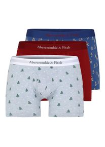 Abercrombie & Fitch Abercrombie & Fitch, Heren Boxershorts, blauw / rood