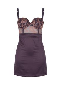 Lingadore, Dames Negligé 'PASSION-BLOSSOM', bessen / rosé