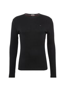 Tommy Jeans, Heren Shirt 'TJM ORIGINAL RIB', zwart