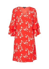Véro Moda VERO MODA, Dames Jurk 'LALA', groen / rood / wit