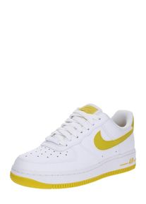 Nike Sportswear, Dames Sneakers laag 'Air force 1 '07', geel / wit